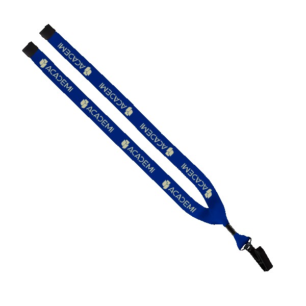 3/4" Polyester Lanyard with O-Ring 1