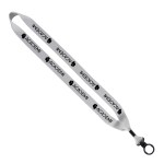 3/4" Polyester Lanyard with O-Ring 16 3/4" Polyester Lanyard with O-Ring 16