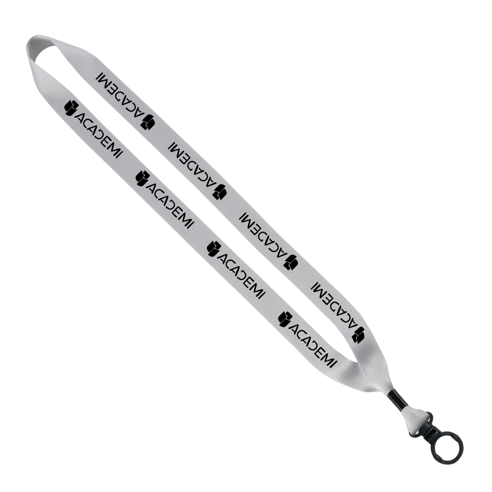 3/4" Polyester Lanyard with O-Ring 1