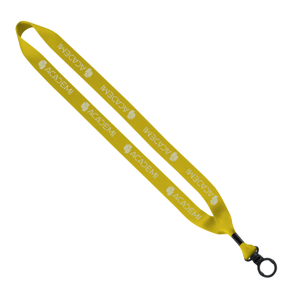 3/4" Polyester Lanyard with O-Ring 1