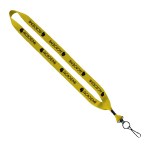 3/4" Polyester Lanyard with O-Ring 18 3/4" Polyester Lanyard with O-Ring 18