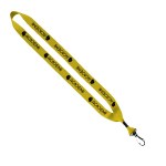 3/4" Polyester Lanyard with O-Ring 19 3/4" Polyester Lanyard with O-Ring 19