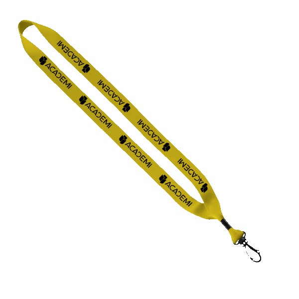 3/4" Polyester Lanyard with O-Ring 1