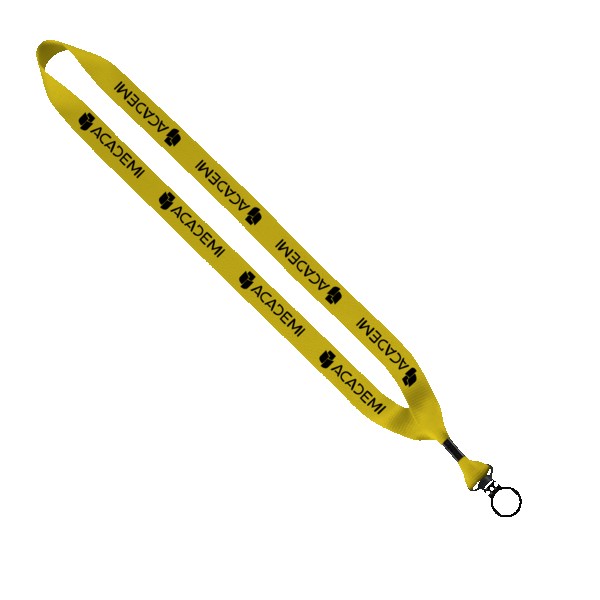 3/4" Polyester Lanyard with O-Ring 1