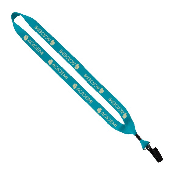 3/4" Polyester Lanyard with O-Ring 1
