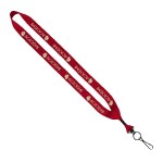 3/4" Polyester Lanyard with O-Ring 26 3/4" Polyester Lanyard with O-Ring 26