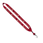 3/4" Polyester Lanyard with O-Ring 28 3/4" Polyester Lanyard with O-Ring 28