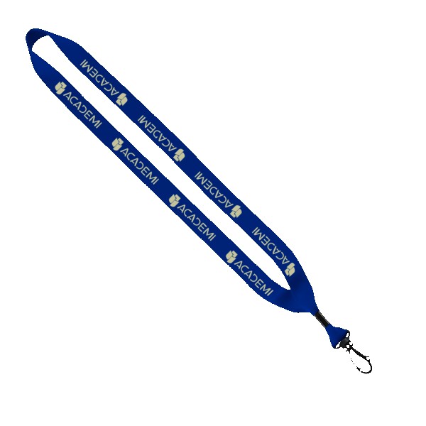 3/4" Polyester Lanyard with O-Ring 1