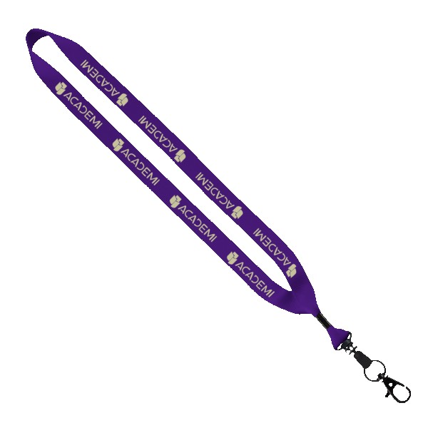 3/4" Polyester Lanyard with O-Ring 1