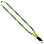 1/2" Dye-Sublimated Stretchy Elastic Lanyard with Plastic Snap-Buckle Release 1 1/2" Dye-Sublimated Stretchy Elastic Lanyard with Plastic Snap-Buckle Release 1