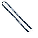 IMPORT Rush 5/8" Polyester 2-Ended Lanyard with Dual Sewn Silver Metal Split-Ring - Navy IMR2 IMPORT Rush 5/8" Polyester 2-Ended Lanyard with Dual Sewn Silver Metal Split-Ring - Navy IMR2