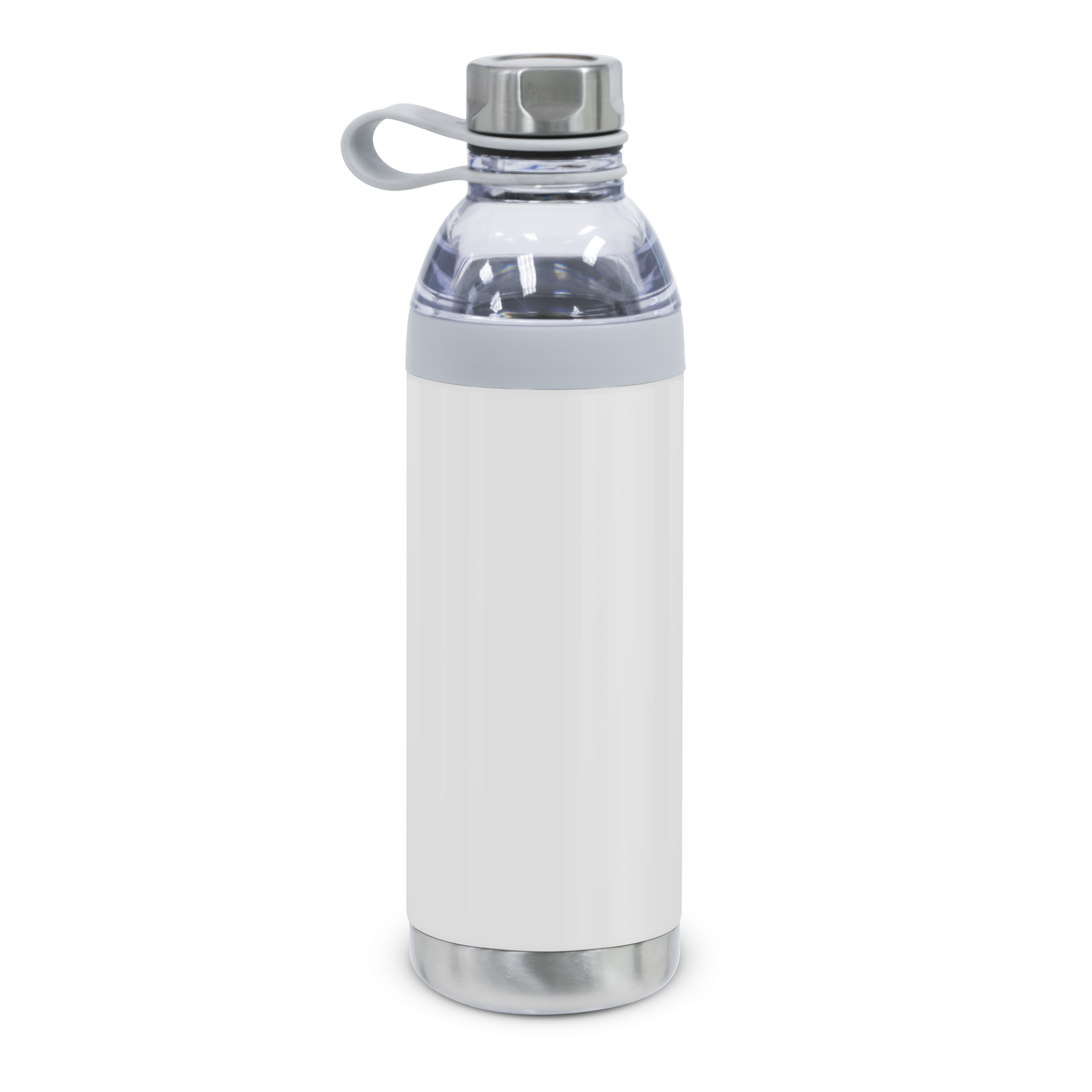 Dual Opening Stainless Steel Water Bottle - 20 Oz. 1