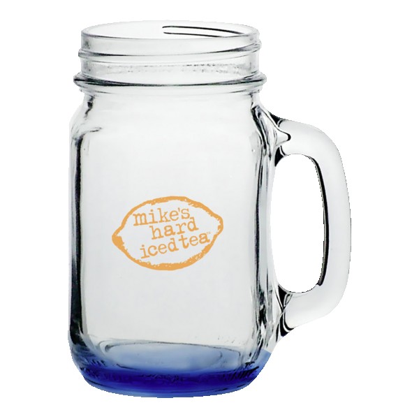 16 oz Mason Jars with Handles 1