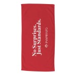 Resort Beach Towel (Colors) - Red Screen Print Resort Beach Towel (Colors) - Red Screen Print
