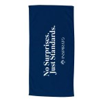 Resort Beach Towel (Colors) - Navy Screen Print Resort Beach Towel (Colors) - Navy Screen Print