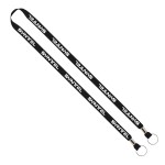 IMPORT Rush 1/2" Polyester 2-Ended Lanyard with Dual Silver Metal Crimp & Split-Ring - Turquoise Blank IMPORT Rush 1/2" Polyester 2-Ended Lanyard with Dual Silver Metal Crimp & Split-Ring - Turquoise Blank
