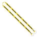IMPORT Rush 1/2" Polyester 2-Ended Lanyard with Dual Silver Metal Crimp & Split-Ring - Burgundy Blank IMPORT Rush 1/2" Polyester 2-Ended Lanyard with Dual Silver Metal Crimp & Split-Ring - Burgundy Blank