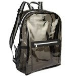 Columbus Clear Backpack - Smoke Blank Columbus Clear Backpack - Smoke Blank