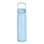 Pocket Hydro 24oz SS Vacuum Water bottle w Compartment - White Blank Pocket Hydro 24oz SS Vacuum Water bottle w Compartment - White Blank