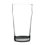 Porter 16 oz Nonic Beer Glass with Color Bottom - Black Blank Porter 16 oz Nonic Beer Glass with Color Bottom - Black Blank