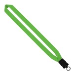 1" Cotton Lanyard with Plastic Snap-Buckle Release & O-Ring 2 1" Cotton Lanyard with Plastic Snap-Buckle Release & O-Ring 2