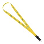 3/4" Dye-Sublimated Lanyard with Slide-Release & Metal Split-Ring 3 3/4" Dye-Sublimated Lanyard with Slide-Release & Metal Split-Ring 3