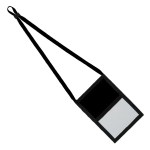 IMPORT Imported Polyester Tradeshow Organizer - Black Blank IMPORT Imported Polyester Tradeshow Organizer - Black Blank