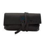 Draper Leather Sunglass Case - Black Royal Blue Draper Leather Sunglass Case - Black Royal Blue