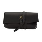 Draper Leather Sunglass Case - Black Natural Blank Draper Leather Sunglass Case - Black Natural Blank