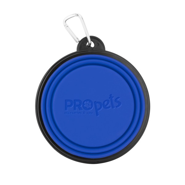Collapsible Silicone Pet Bowl w/Carabiner 1
