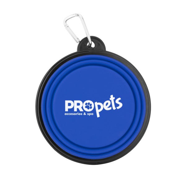 Collapsible Silicone Pet Bowl w/Carabiner 1