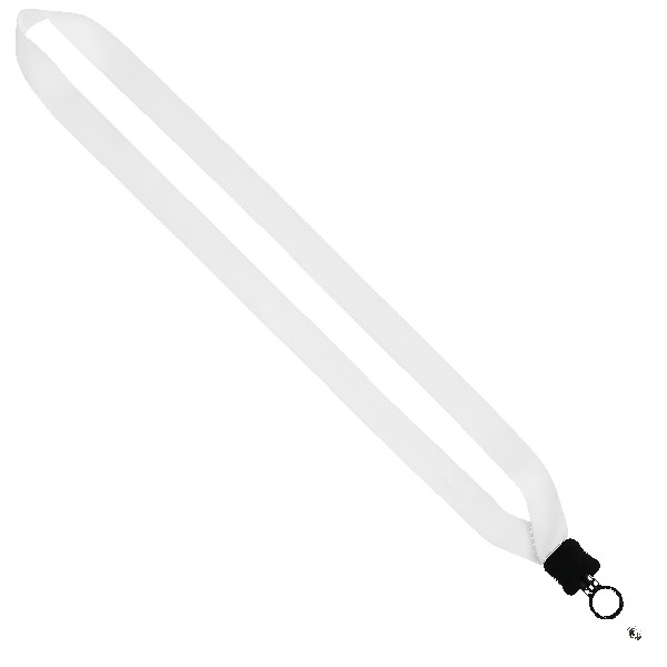 3/4" Dye-Sublimated Lanyard with Plastic Clamshell & Plastic O-Ring 1