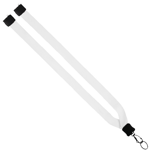 3/4" Dye-Sublimated Lanyard with Plastic Clamshell & Plastic O-Ring 1