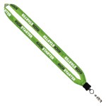 3/4" Dye-Sublimated Lanyard with Plastic Clamshell & Plastic O-Ring 27 3/4" Dye-Sublimated Lanyard with Plastic Clamshell & Plastic O-Ring 27