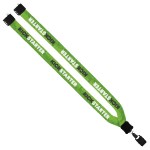 3/4" Dye-Sublimated Lanyard with Plastic Clamshell & Plastic O-Ring 30 3/4" Dye-Sublimated Lanyard with Plastic Clamshell & Plastic O-Ring 30