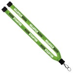 3/4" Dye-Sublimated Lanyard with Plastic Clamshell & Plastic O-Ring 31 3/4" Dye-Sublimated Lanyard with Plastic Clamshell & Plastic O-Ring 31