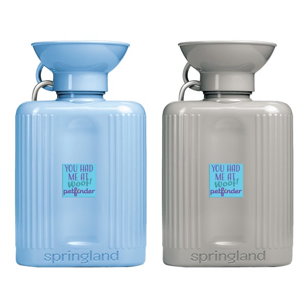 Springland Pet 44oz Growler Travel Water Bottle 1