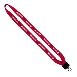3/4" Neoprene Lanyard with Plastic Clamshell & O-Ring - Neon Green Blank 3/4" Neoprene Lanyard with Plastic Clamshell & O-Ring - Neon Green Blank