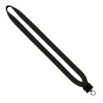 3/4" Neoprene Lanyard with Plastic Clamshell & O-Ring 2 3/4" Neoprene Lanyard with Plastic Clamshell & O-Ring 2