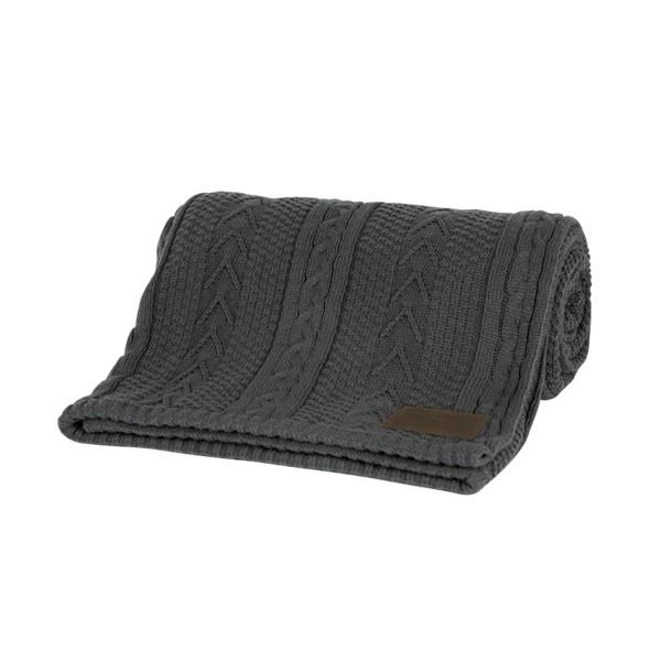 Cable Sherpa Blanket 1
