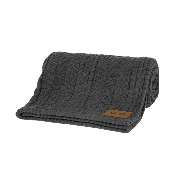 Cable Sherpa Blanket 1