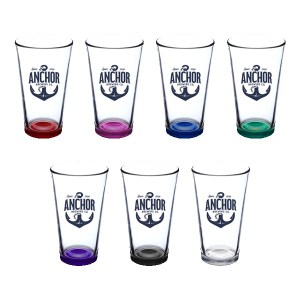 Thirsty 16 oz Pint Glasses 1 Thirsty 16 oz Pint Glasses 1