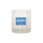 6 oz Candle in Bubble Texture Jar 1 6 oz Candle in Bubble Texture Jar 1
