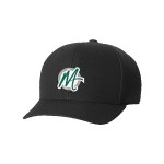 Flexfit 110P One Cool & Dry Mini Pique Cap - Black Flexfit 110P One Cool & Dry Mini Pique Cap - Black