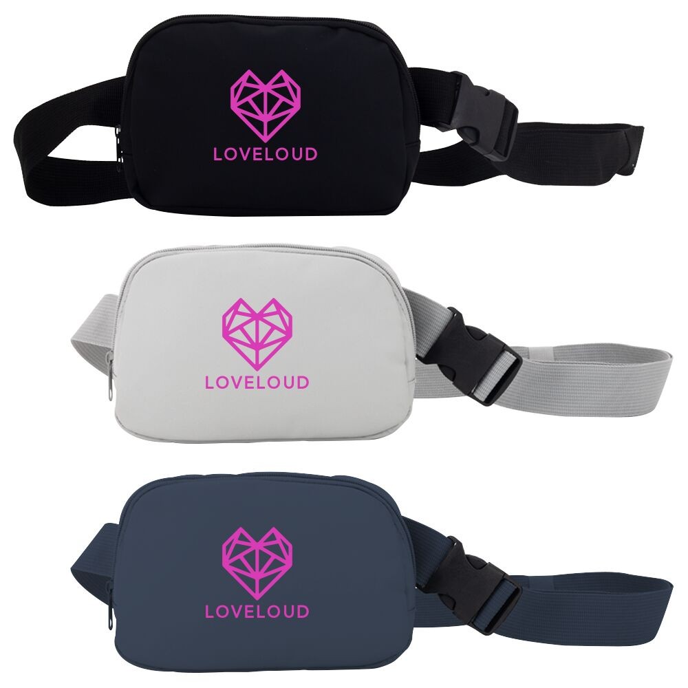 Venturer Recycled PU Belt Bag 1