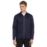 Callaway® Full-Zip Ottoman Jacket - Navy Blue Blank Callaway® Full-Zip Ottoman Jacket - Navy Blue Blank