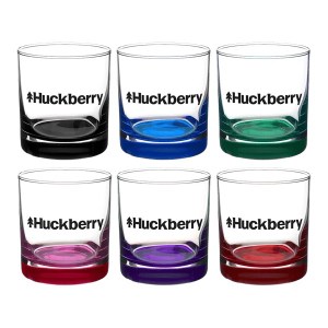 Aristocrat 10.5 oz ARC Whiskey Rocks Glass with Color Bottom 1 Aristocrat 10.5 oz ARC Whiskey Rocks Glass with Color Bottom 1