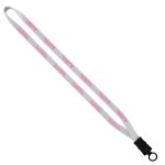 1/2" Cotton Lanyard with Plastic Snap-Buckle Release & O-Ring 13 1/2" Cotton Lanyard with Plastic Snap-Buckle Release & O-Ring 13