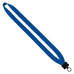 3/4" Cotton Lanyard with Plastic Clamshell & O-Ring 2 3/4" Cotton Lanyard with Plastic Clamshell & O-Ring 2