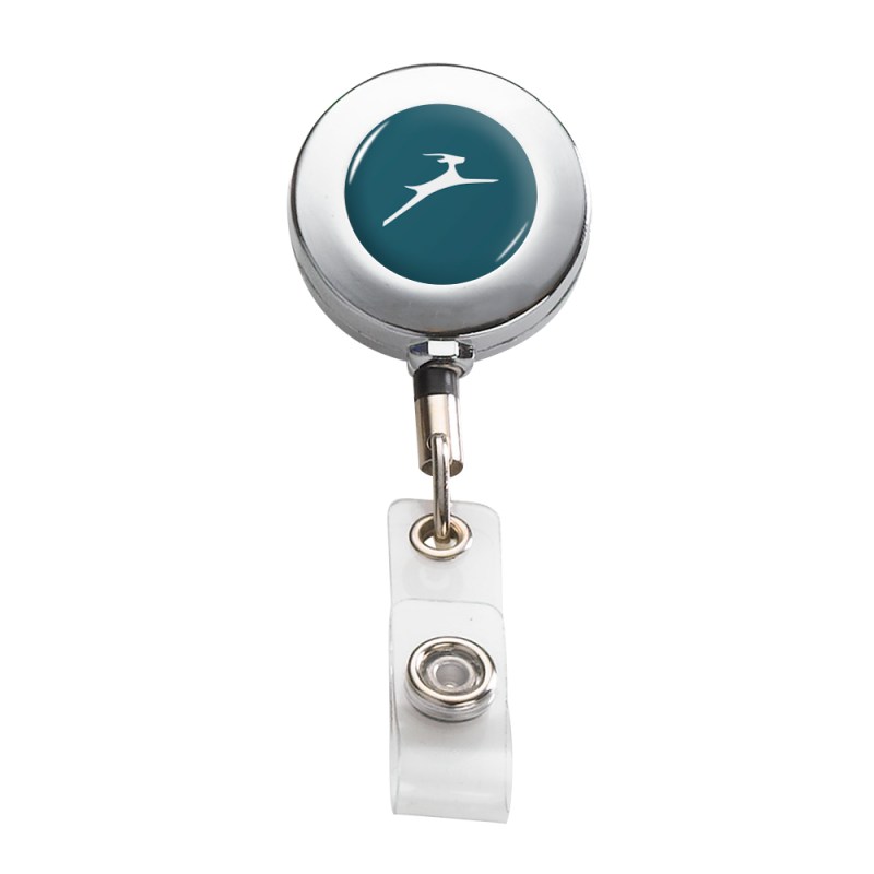 IMPORT Metal Retractable Badge Reel with Belt Clip 1 IMPORT Metal Retractable Badge Reel with Belt Clip 1